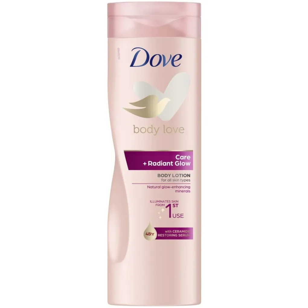 Dove Bodylotion>Body Love Care + Radiant Glow Bodylotion