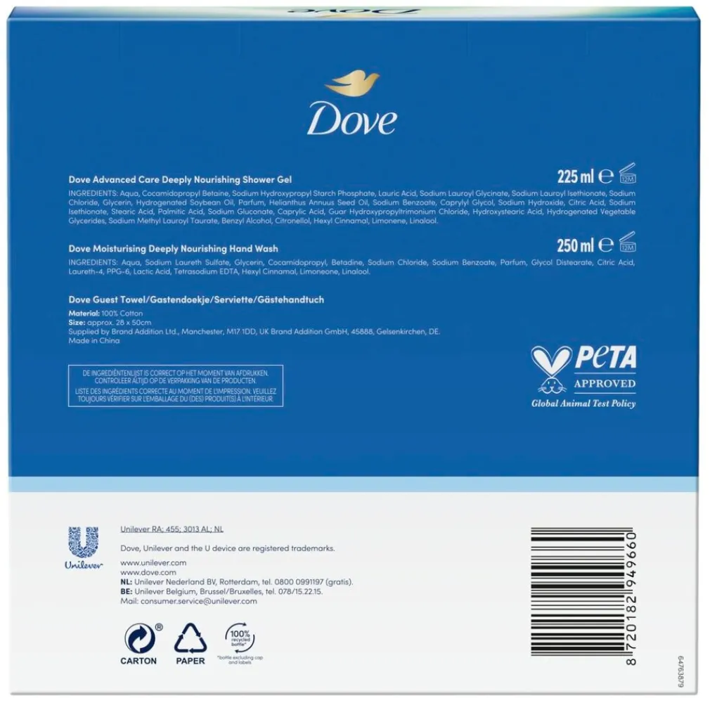 Dove Geschenkset Voor Haar>Deeply Nourishing Geschenkset
