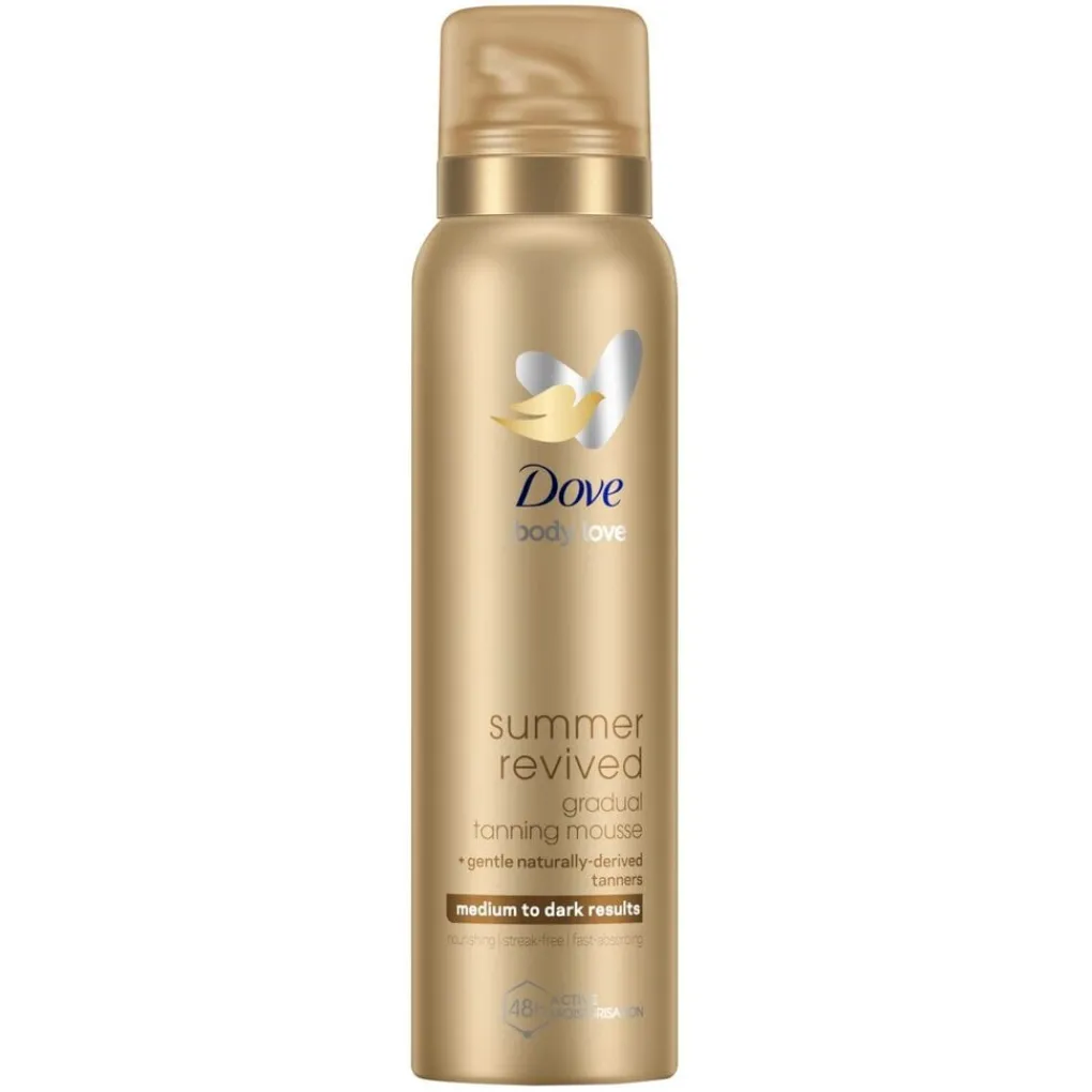 Dove Zelfbruiners>Derma Spa Summer Revived Medium to Dark Body Mousse