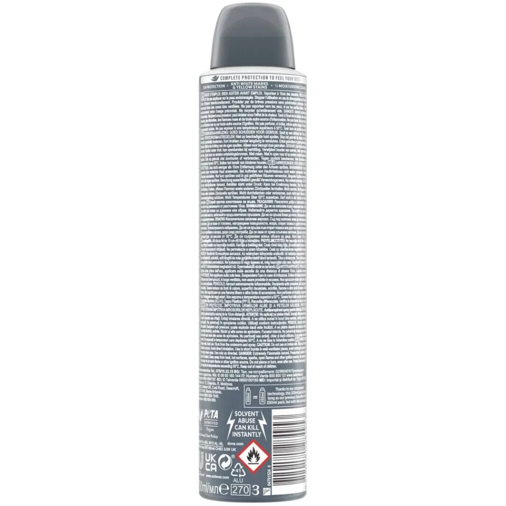 Dove Men Deospray>+Care Advanced Invisible Dry Antitranspirant Spray