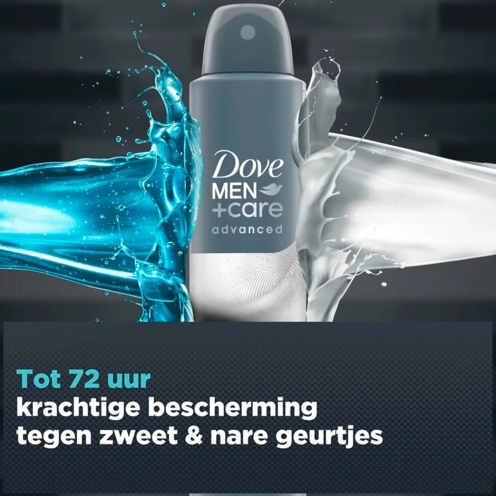 Dove Men Deospray>+Care Advanced Invisible Dry Antitranspirant Spray