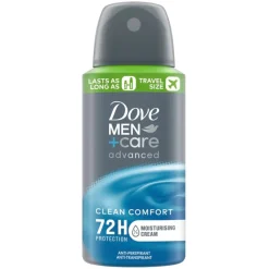 Dove Men Deospray>+Care Clean Comfort Compressed Antitranspirant Spray