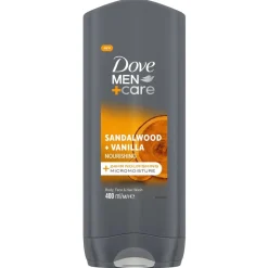 Dove Men Douchegel>+Care Sandalwood & Vanilla 3-in-1 Douchegel
