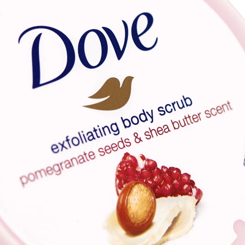 Dove Scrub>Pomegranate & Shea Butter Exfoliating Body Scrub