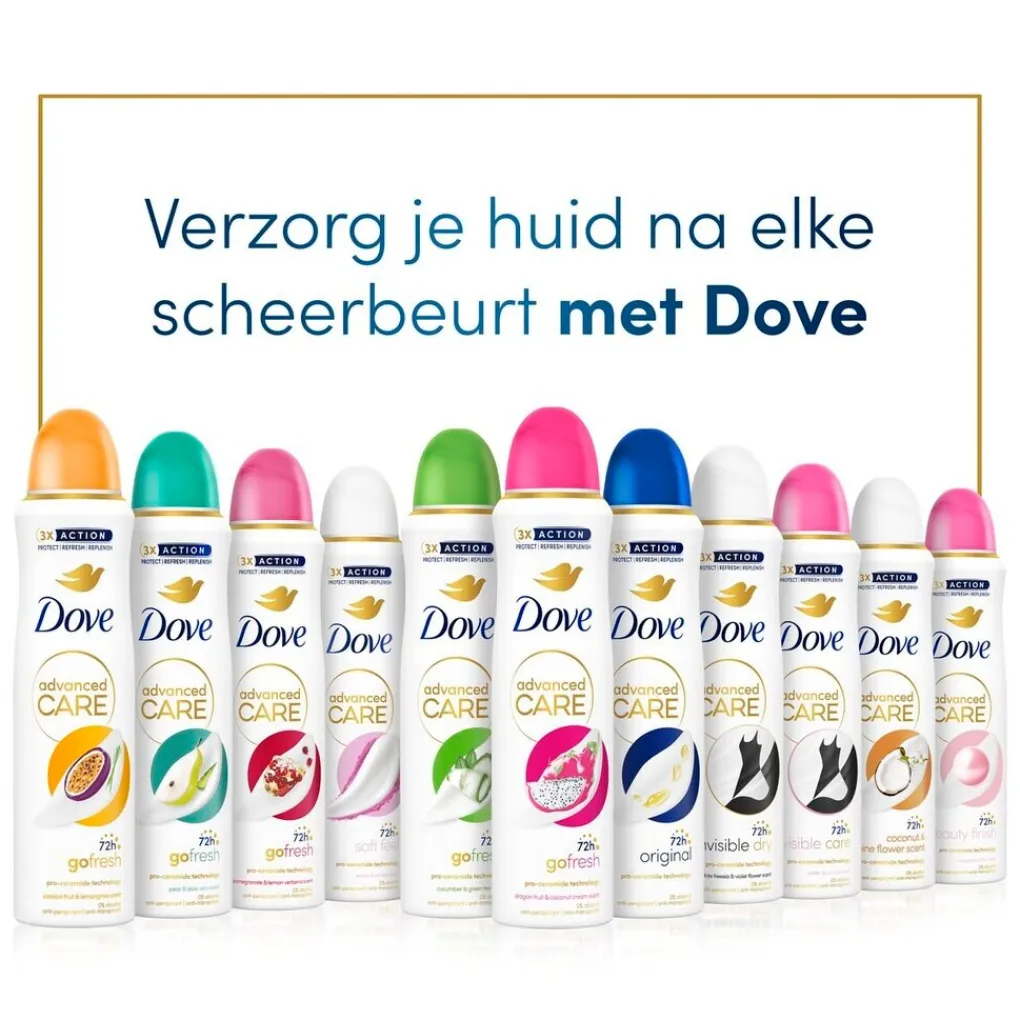 Dove Deospray>Talco Deospray