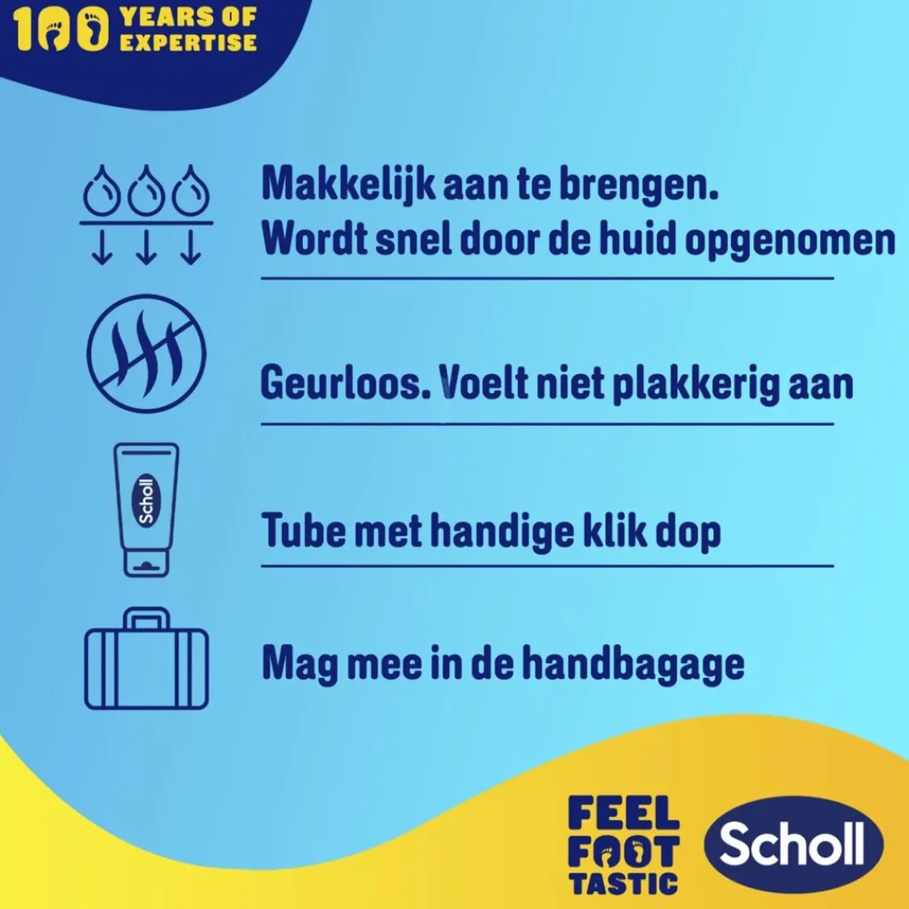 Dr. Scholl's Voetcrème|Voetkloven>Active Repair K+ Herstellende Hielkloven Crème
