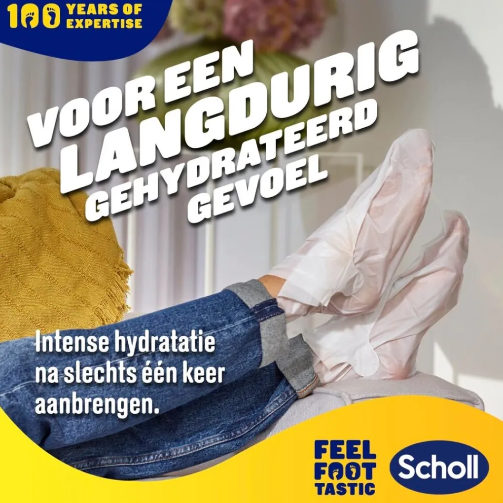 Dr. Scholl's Voetmasker>Aloë Vera Voedend Voetmasker