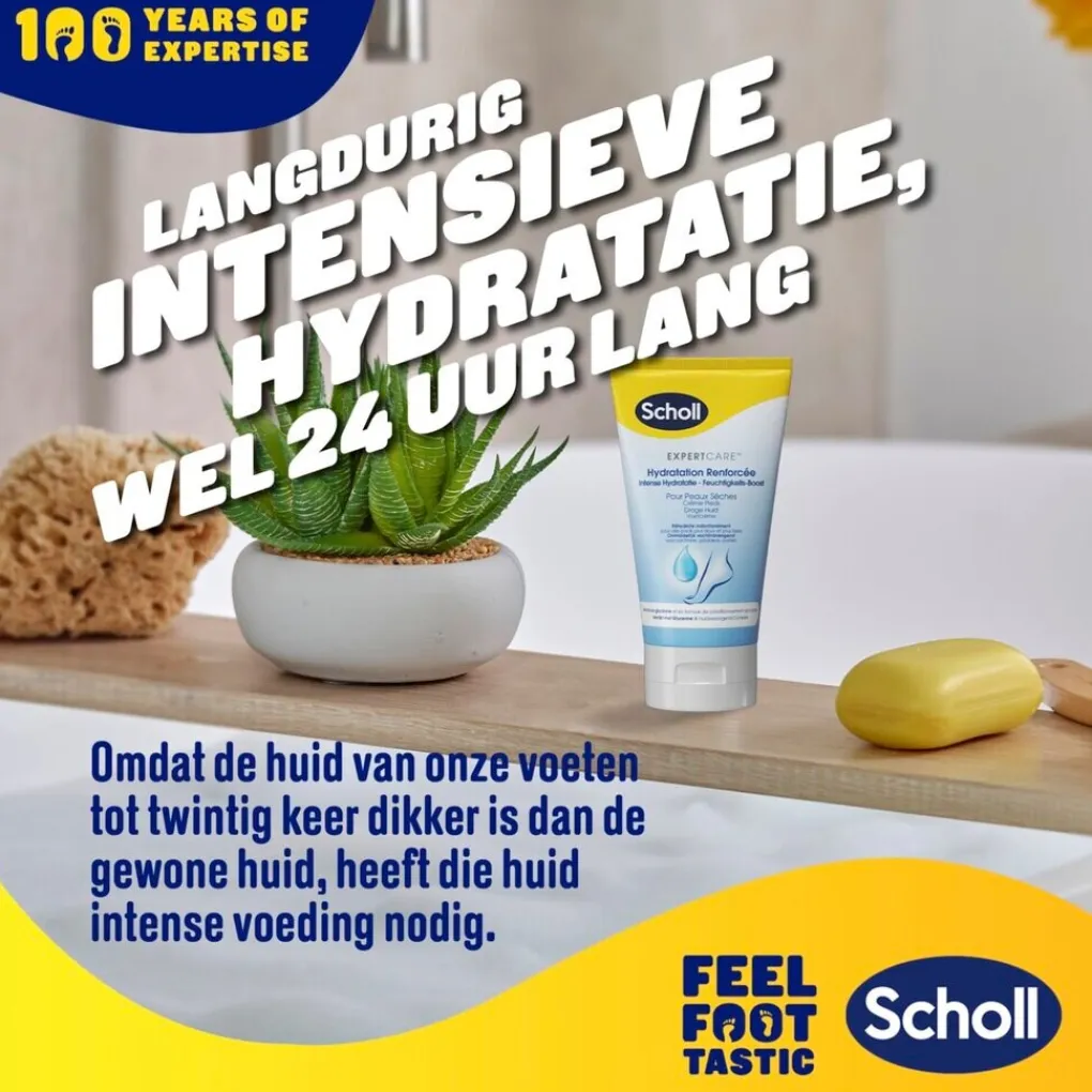 Dr. Scholl's Voetcrème>Dr. Scholl’s Expert Care Intense Hydratatie Voetcrème