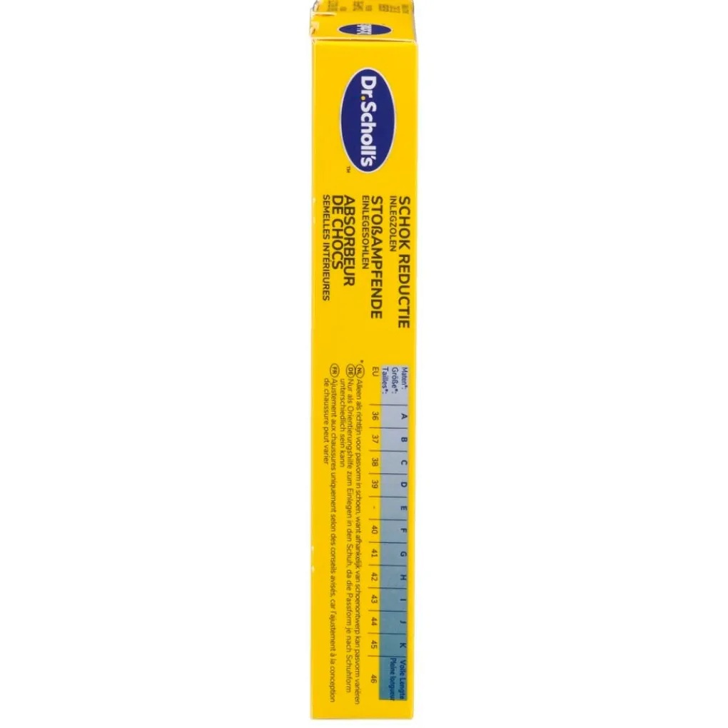 Dr. Scholl's Inlegzolen>Schokreductie Inlegzolen