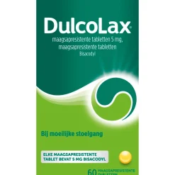 Dulcolax Maag- En Of Darm>5mg Tabletten