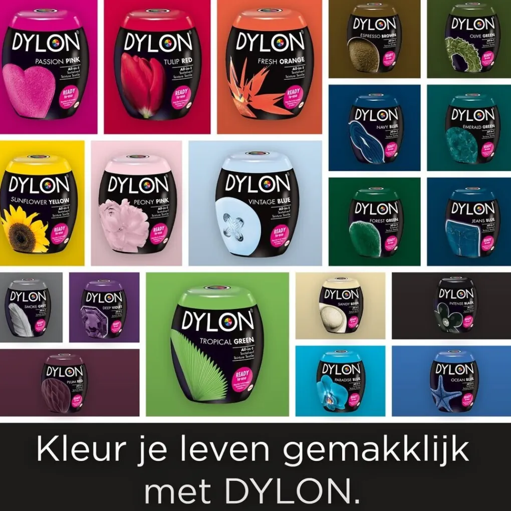 Dylon Textielverf>Tulip Red Machinewas Textielverf