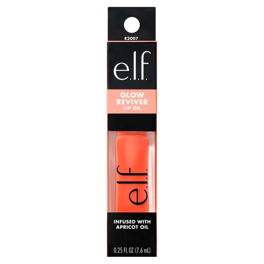 ELF Lipmake-Up>e.l.f. Glow Reviver Coral Fixation Lip Oil