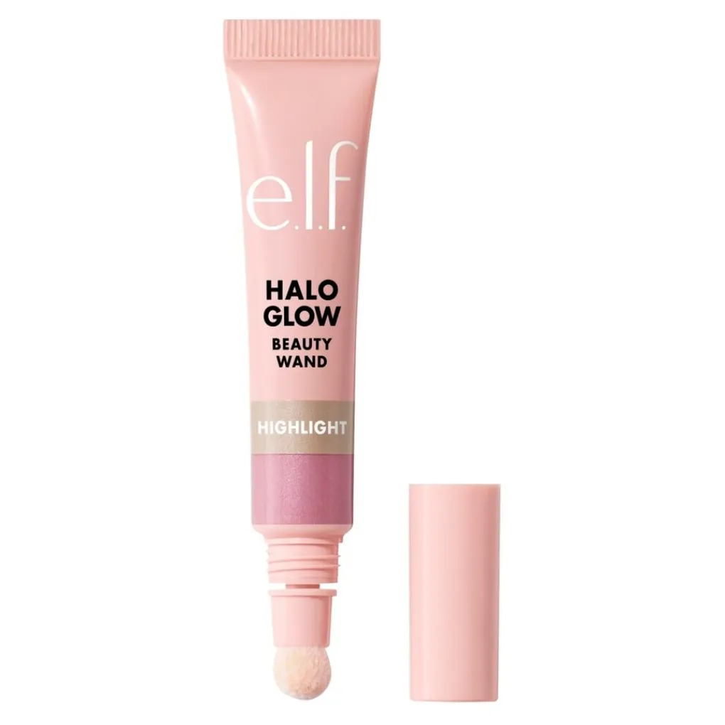 ELF Highlighter>e.l.f. Halo Glow Highlight Pink Prism Beauty Wand