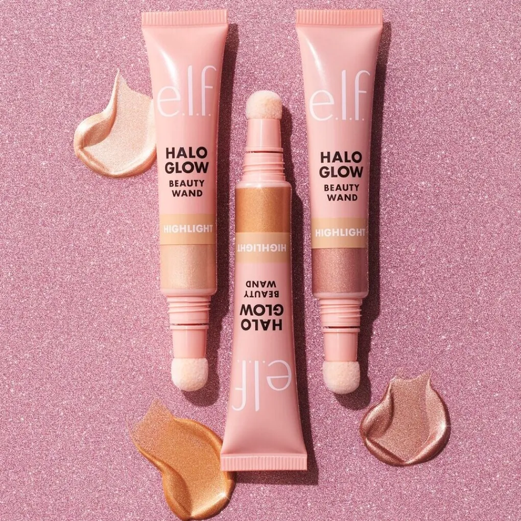 ELF Highlighter>e.l.f. Halo Glow Highlight Starstruck Beauty Wand