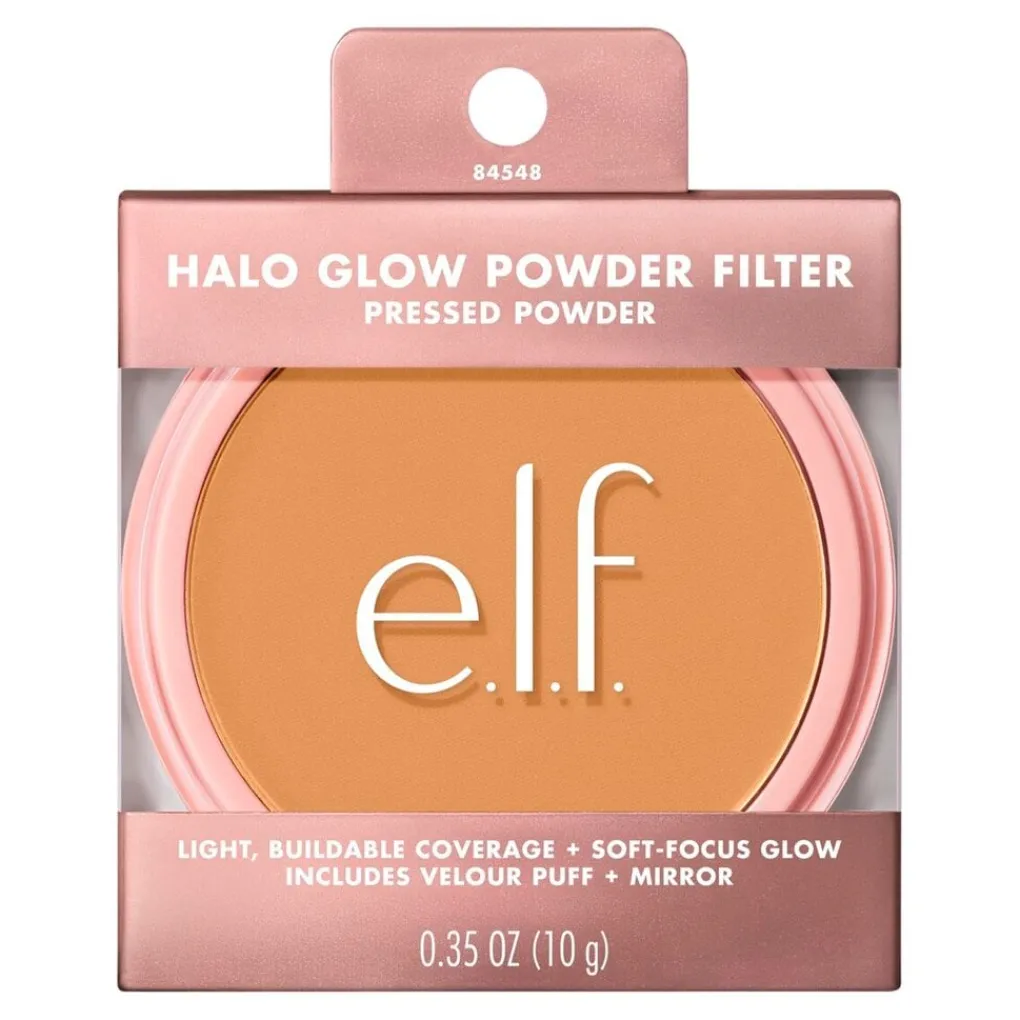 ELF Gezichtspoeder|Highlighter>e.l.f. Halo Glow Powder Filter Medium Warm Pressed Powder