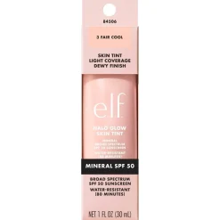 ELF Foundation>e.l.f. Halo Glow SPF50 3 Fair Cool Skin Tint