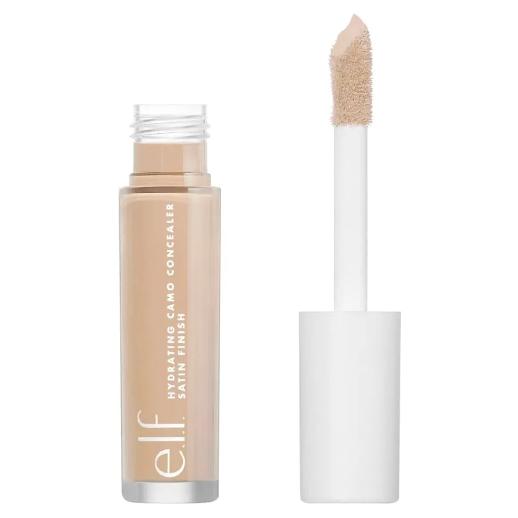 ELF Concealer>e.l.f. Medium Sand Hydrating Camo Concealer Satin Finish