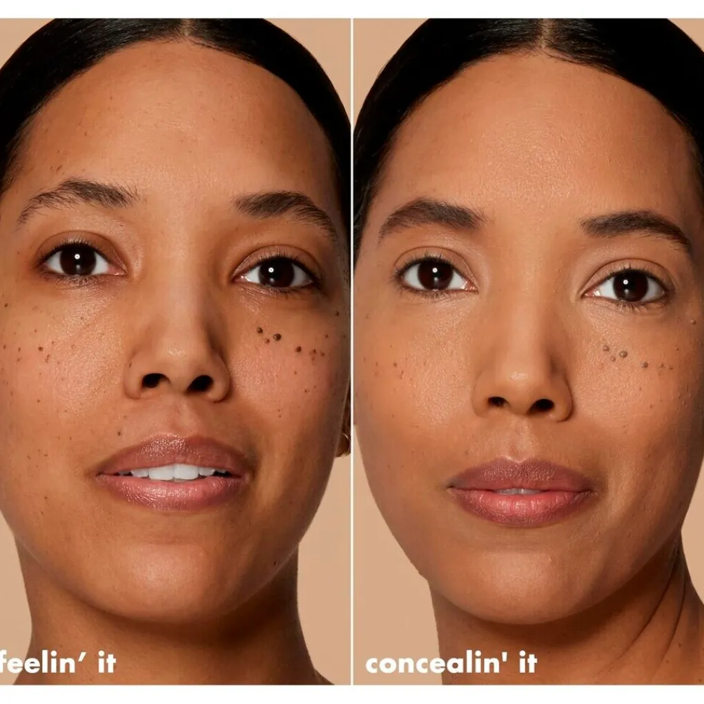 ELF Concealer>e.l.f. Medium Sand Hydrating Camo Concealer Satin Finish