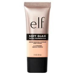 ELF Foundation>e.l.f. Soft Glam 14 Fair Cool Satin Foundation