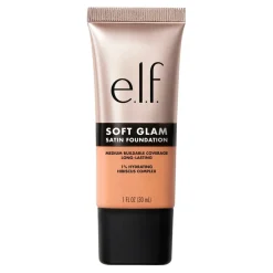 ELF Foundation>e.l.f. Soft Glam 34 Medium Cool Satin Foundation