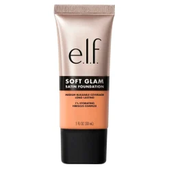 ELF Foundation>e.l.f. Soft Glam 35 Medium Cool Satin Foundation