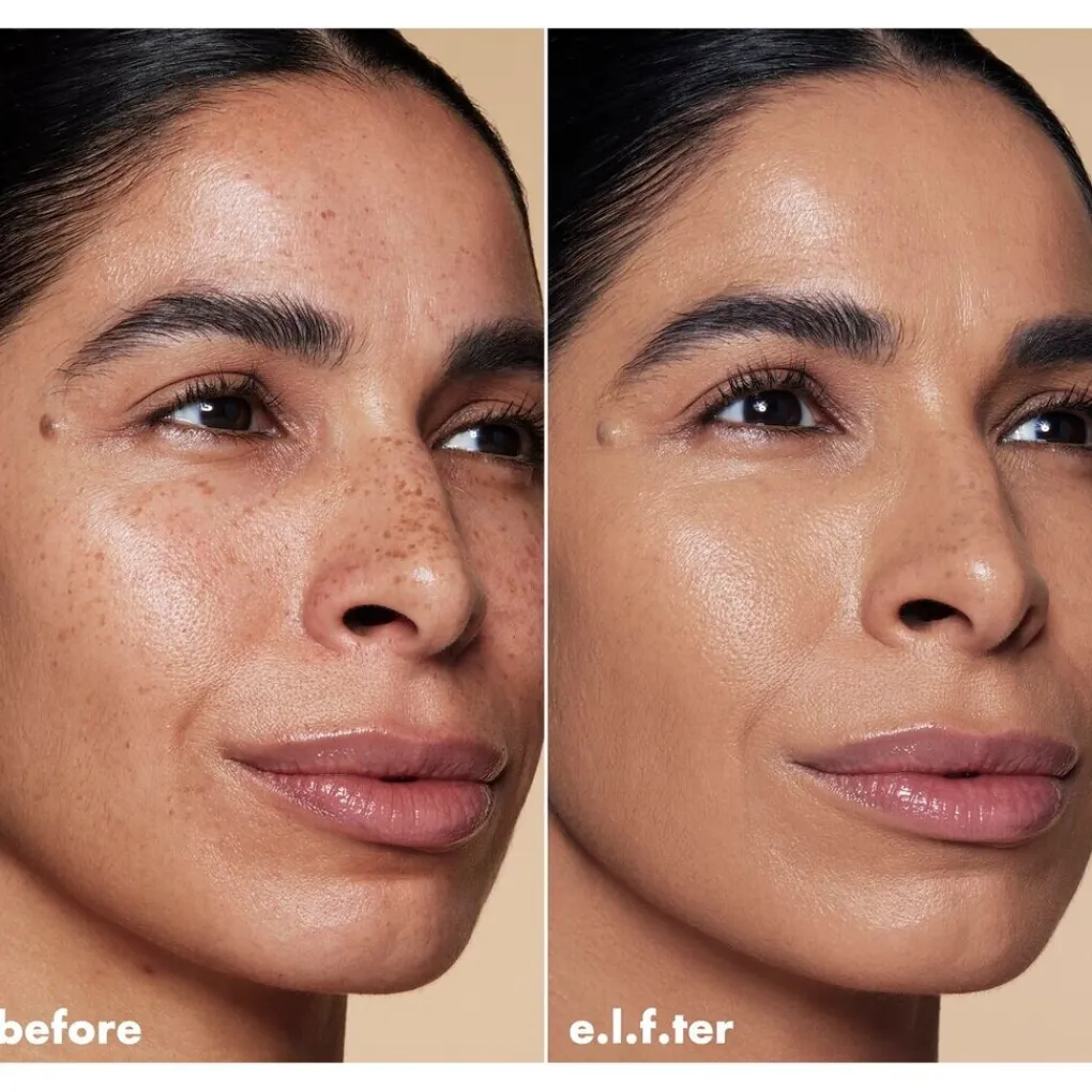 ELF Foundation>e.l.f. Soft Glam 32 Medium Neutral Satin Foundation