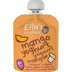 Ella's Kitchen Fruithapjes>6+ Mango Griekse Yoghurt