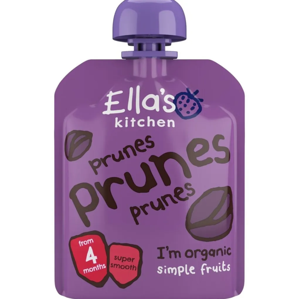 Ella's Kitchen Fruithapjes>4+M Pruimen Eerste Hapje