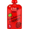 Ella's Kitchen Fruithapjes>4+M Strawberry + Apples