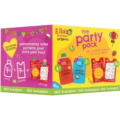 Ella's Kitchen Babytussendoortjes>Organic The Party Pack Knijpfruit