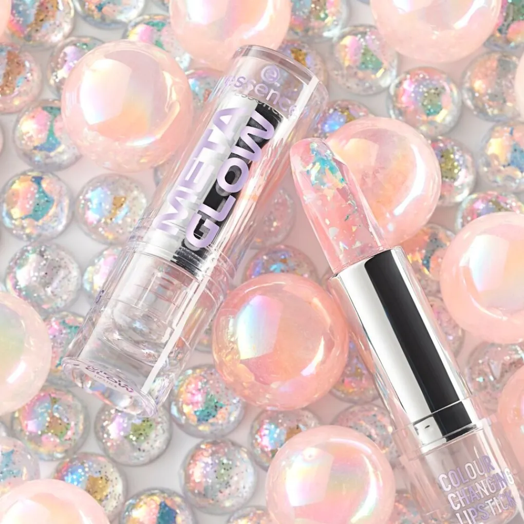 Essence Lipmake-Up>Meta Glow Color Changing Lipstick