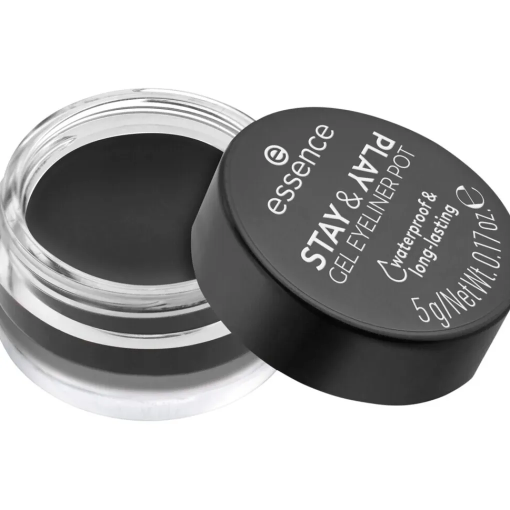 Essence Eyeliner>Stay & Play 01 Black Gel Eyeliner Pot
