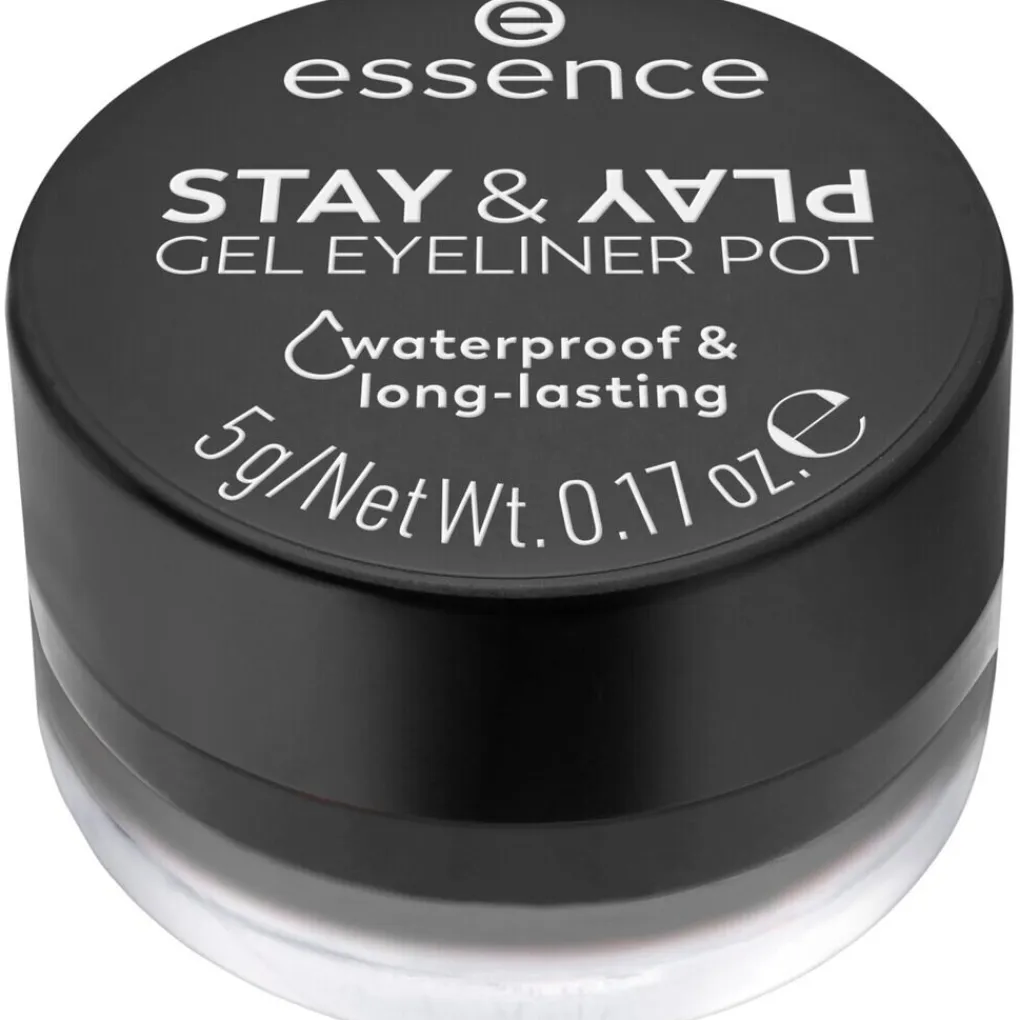 Essence Eyeliner>Stay & Play 01 Black Gel Eyeliner Pot