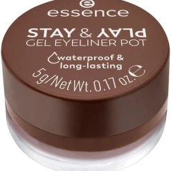 Essence Eyeliner>Stay & Play 02 Brown Gel Eyeliner Pot