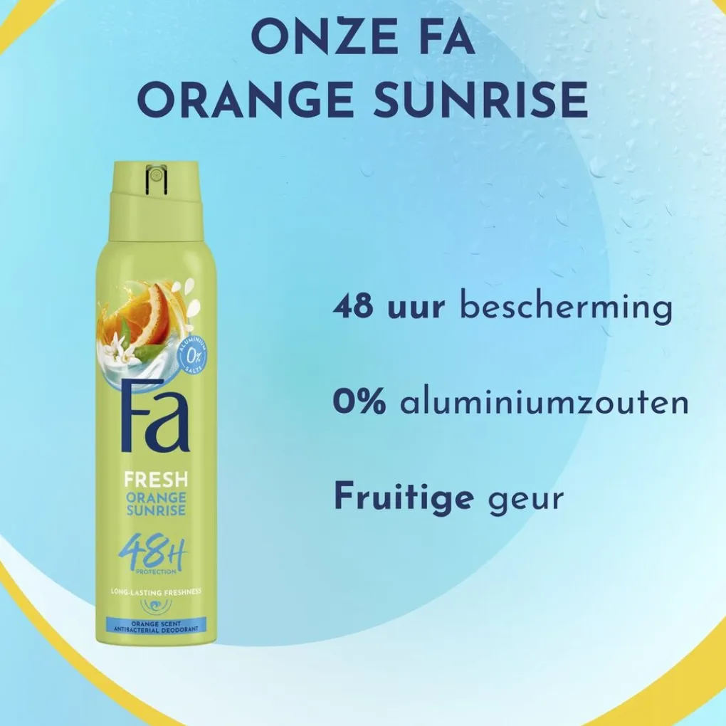 Fa Deospray>Orange Sunrise Deodorant Spray
