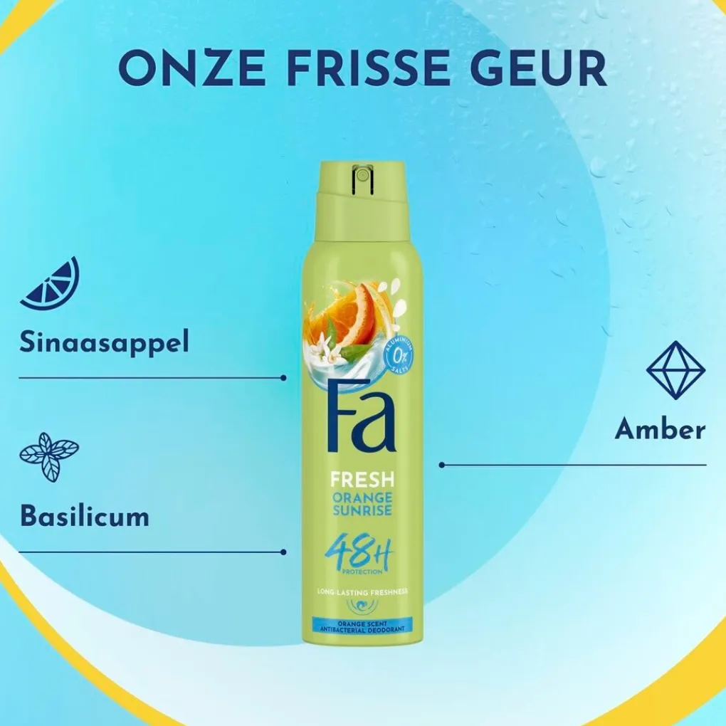 Fa Deospray>Orange Sunrise Deodorant Spray
