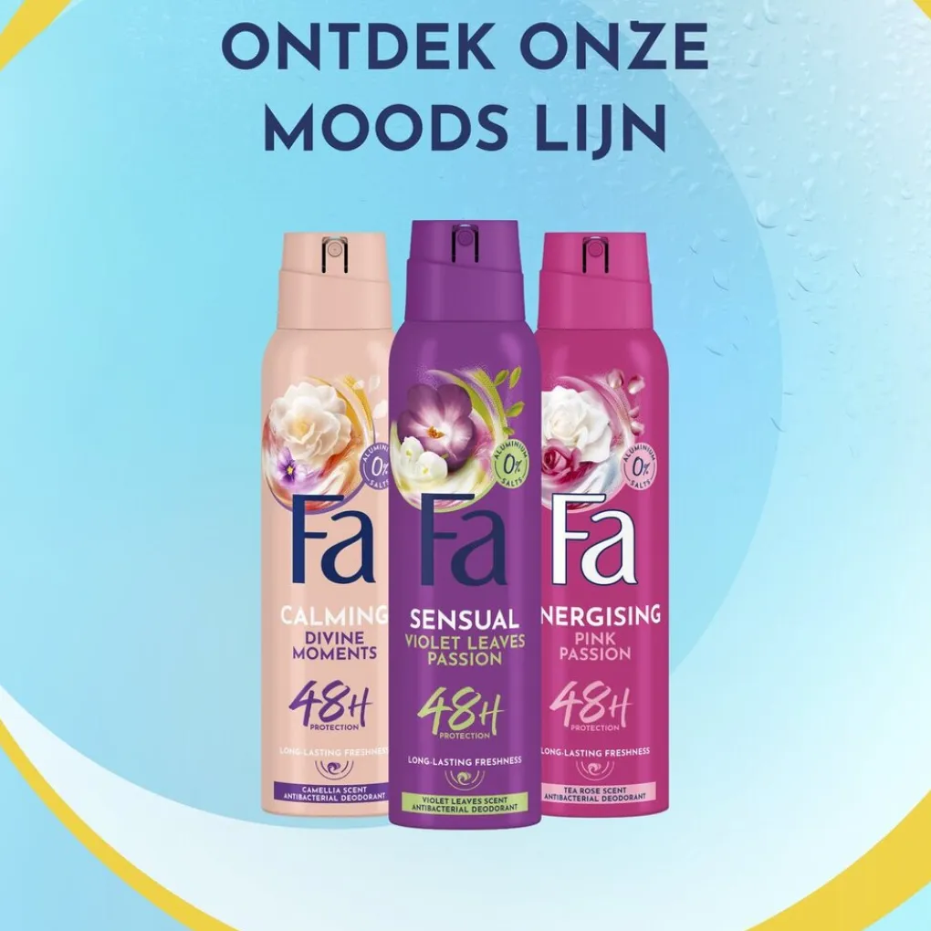 Fa Deospray>Violet Leaves Passion Deodorant Spray
