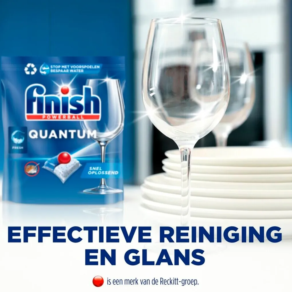 Finish Vaatwastabletten>Powerball Quantum Vaatwascapsules