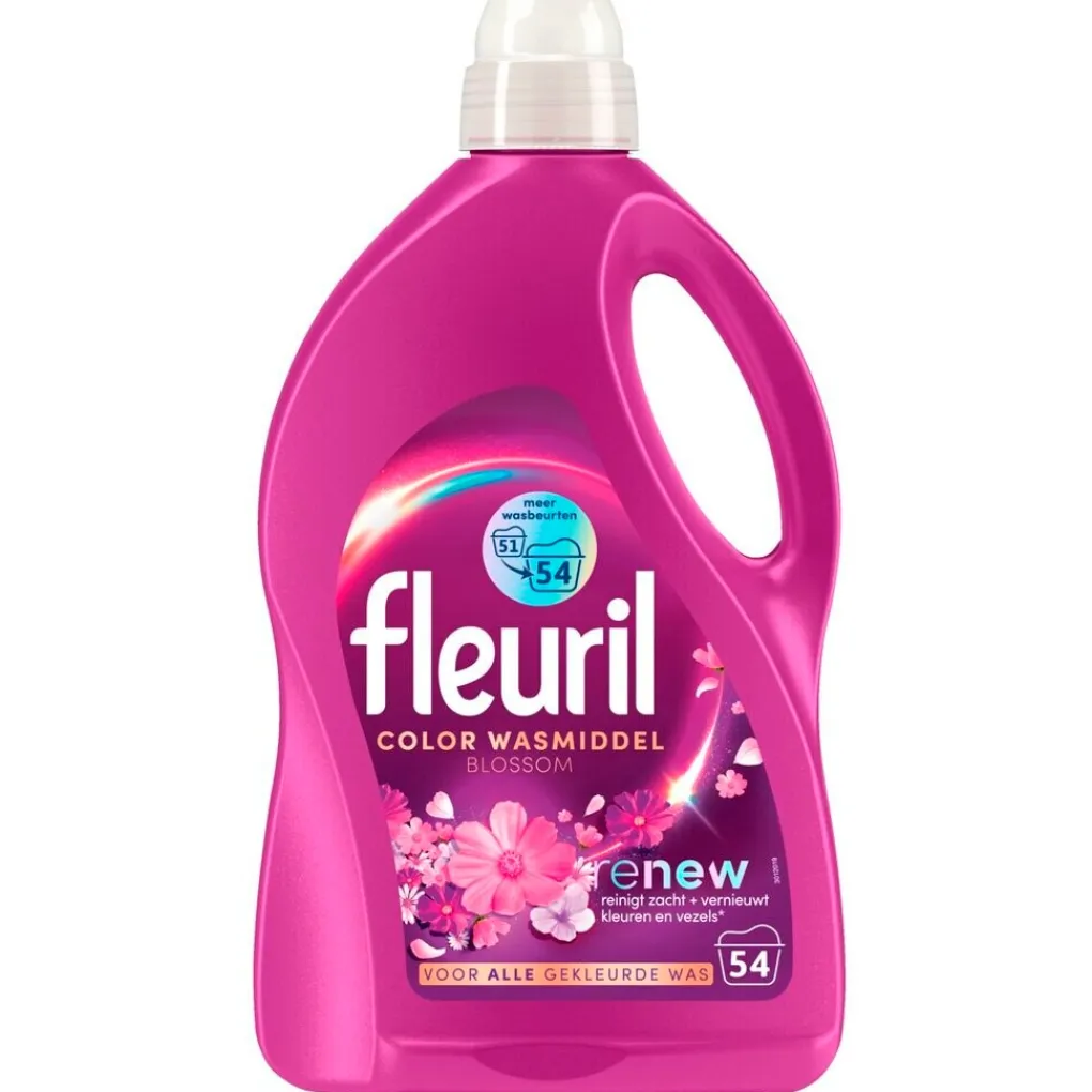 Fleuril Wasmiddel>Renew Color Blossom Vloeibaar Wasmiddel