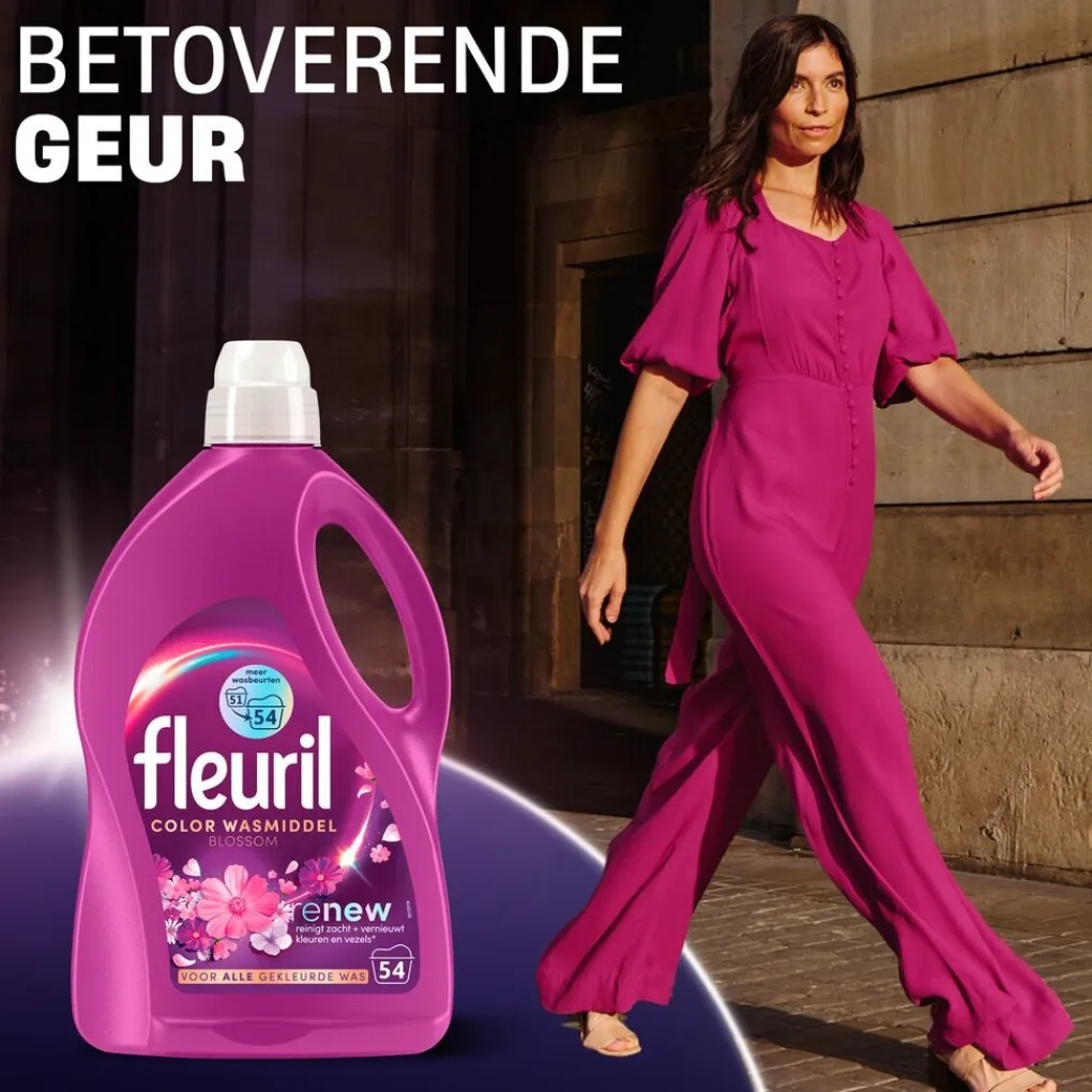Fleuril Wasmiddel>Renew Color Blossom Vloeibaar Wasmiddel
