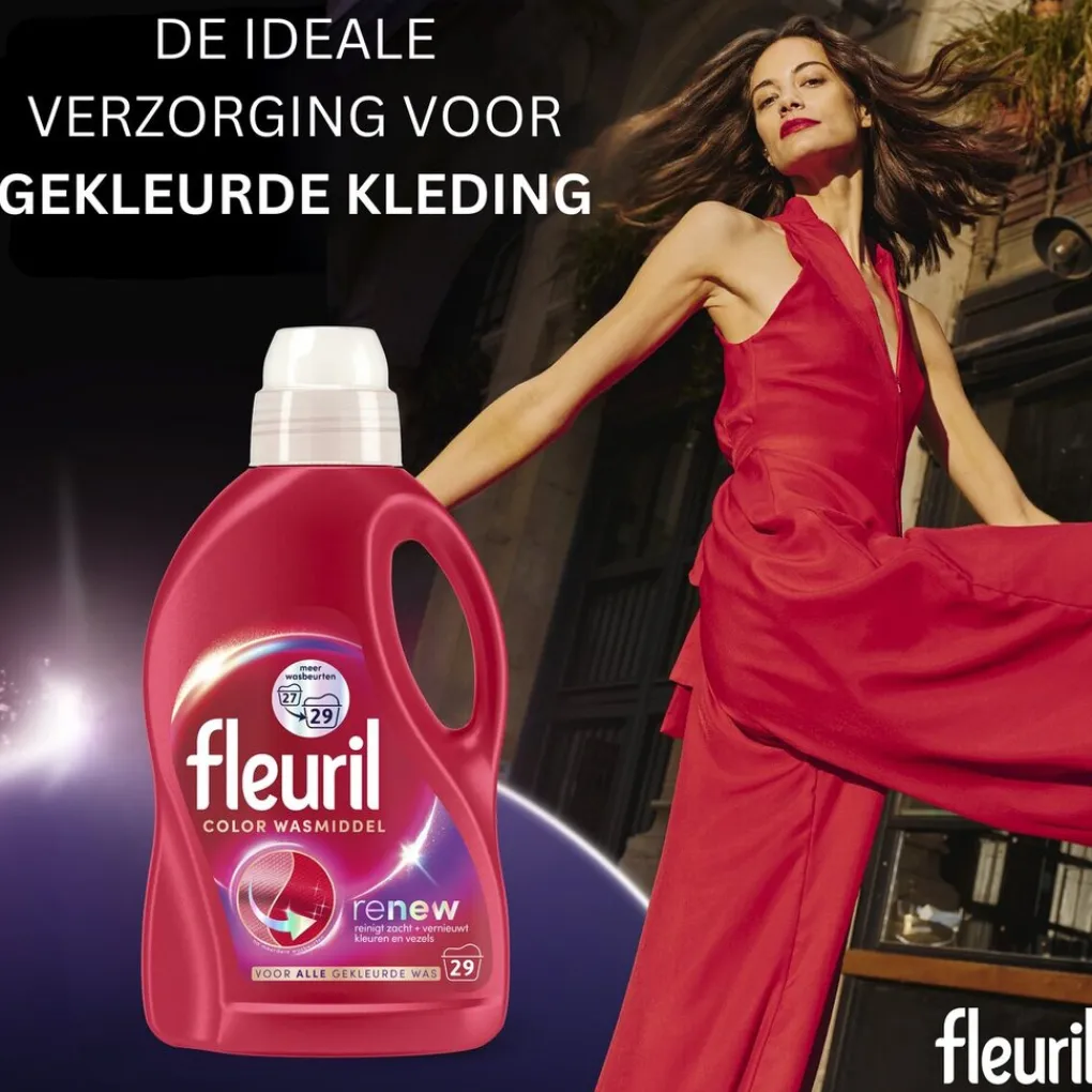 Fleuril Wasmiddel>Renew Color Vloeibaar Wasmiddel