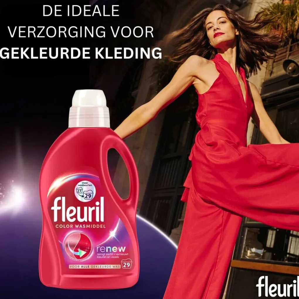 Fleuril Wasmiddel>Renew Color Vloeibaar Wasmiddel