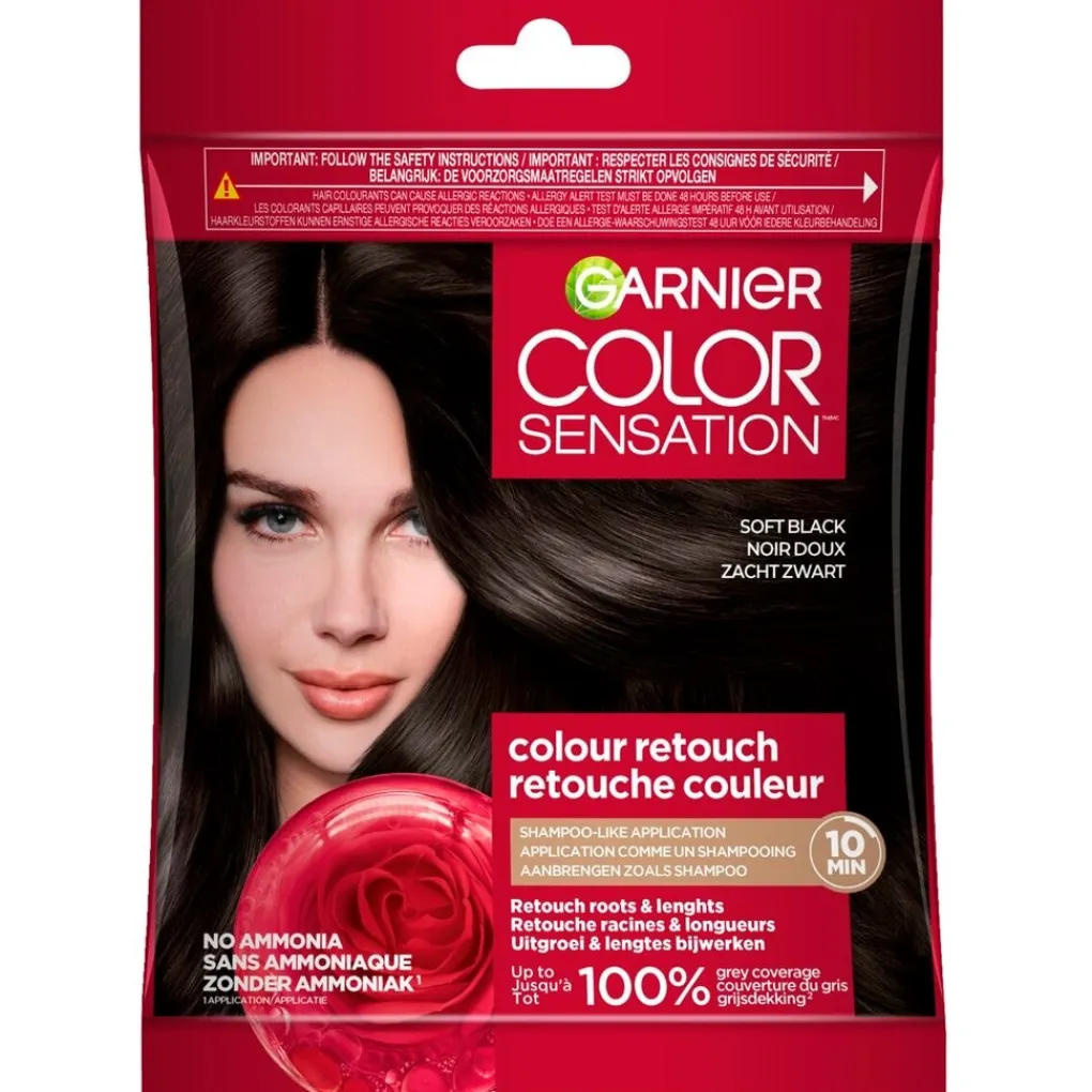 GARNIER COLOR SENSATION Haarverf>Color Retouch 2.0 Zwart Haarkleuring