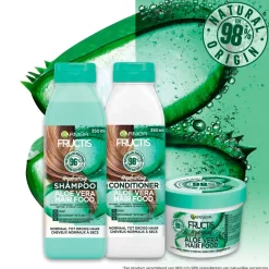 Fructis Shampoo>Garnier Quenching Aloe Vera Hair Food Shampoo