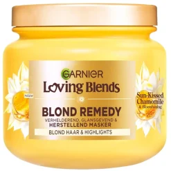 Loving Blends Haarmasker>Garnier Blond Remedy Sun-Kissed Chamomile & Bloemenhoning Herstellend Masker