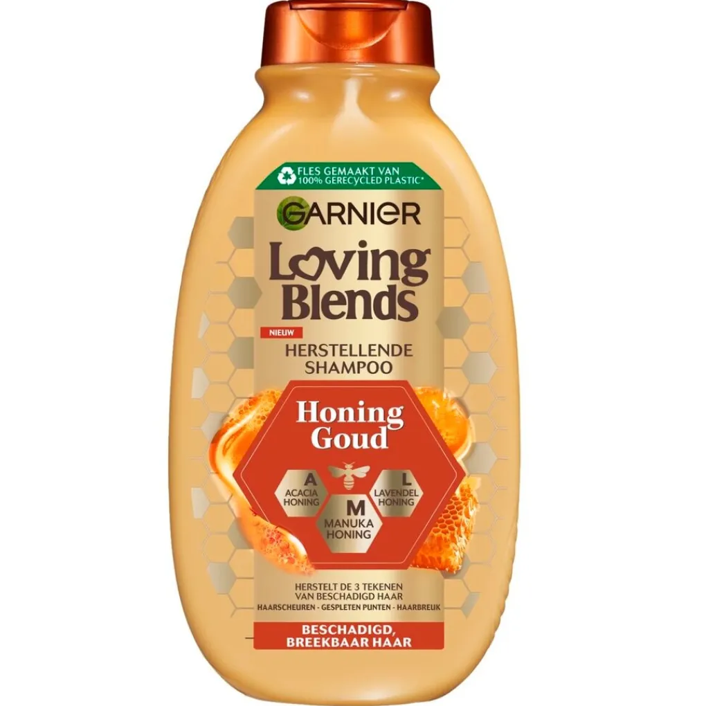 Loving Blends Shampoo>Garnier Honing Goud Herstellende Shampoo
