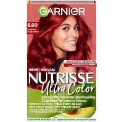 Nutrisse Haarverf>Garnier Ultra Color 6.60 Vurig Rood Permanente Haarkleuring