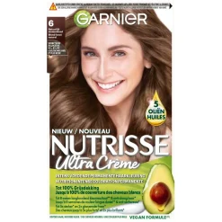 Nutrisse Haarverf>Garnier Ultra Crème 6 Natuurlijk Donkerblond Permanente Haarkleuring