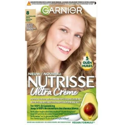 Nutrisse Haarverf>Garnier Ultra Crème 8 Licht Blond Permanente Haarkleuring