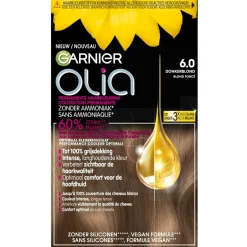 Olia Haarverf>Garnier 6.0 Donkerblond Permanente Haarkleuring